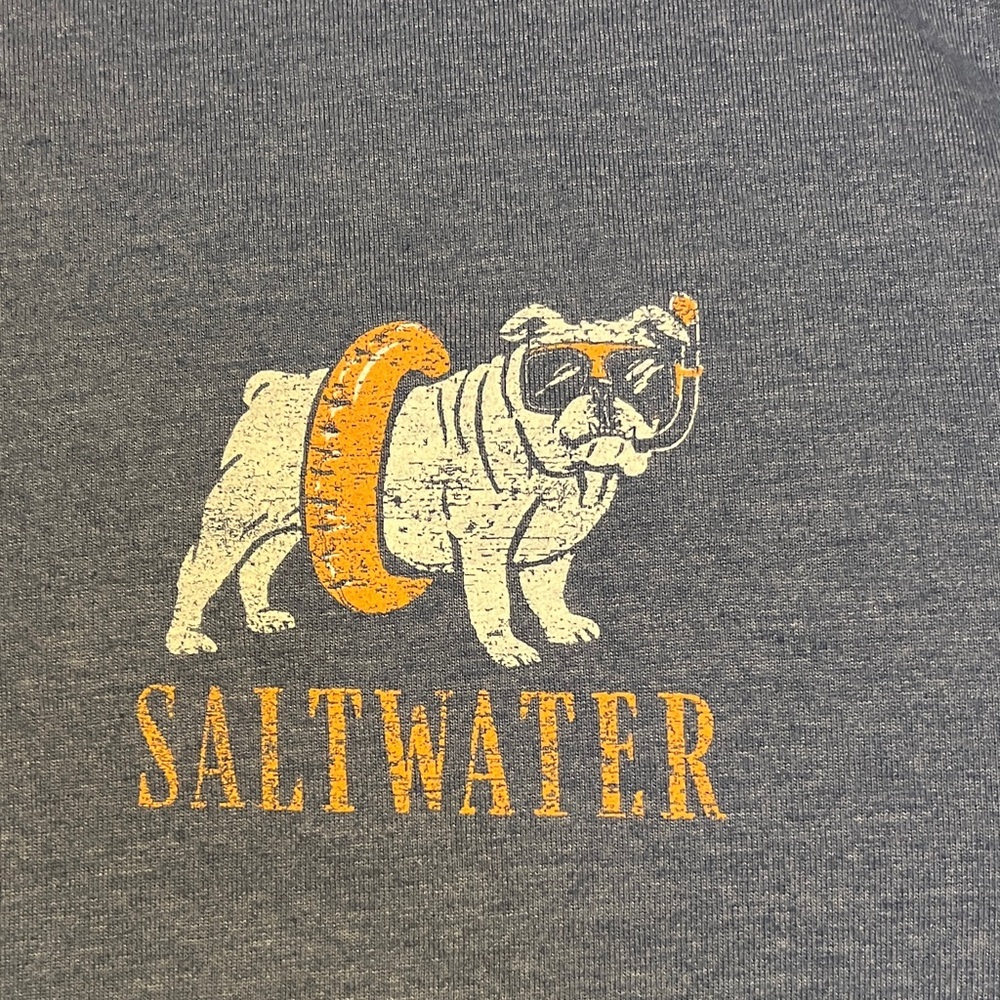Izod Saltwater Graphic Tee in Blue - Picture 5 of 9